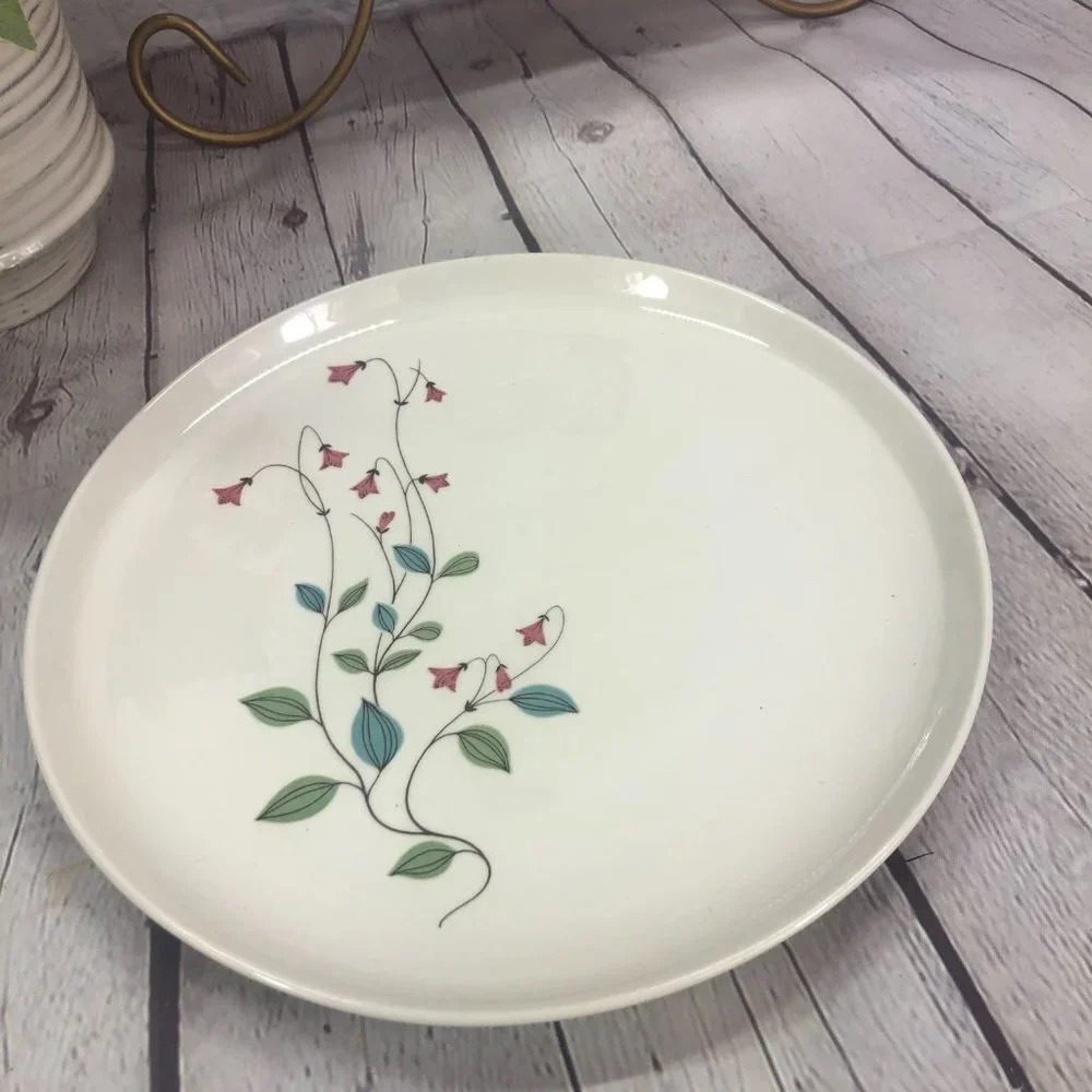 vintage Winsome by Franciscan set of two dinner plates cottagecore floral - Picture 4 of 7